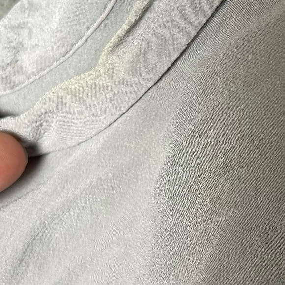 Rebecca Taylor Dress Womens 2 Revolve Silk Dip Dye Ombre Beach Boho Slate&Moon - Picture 6 of 9